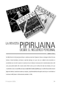 La revista "Pipirijaina" desde el recuerdo personal / Guillermo Heras | Biblioteca Virtual Miguel de Cervantes