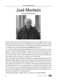 José Monleón / Domingo Miras | Biblioteca Virtual Miguel de Cervantes