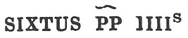 Sixtus