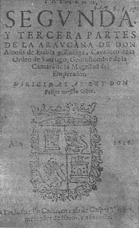 La Araucana,  1626