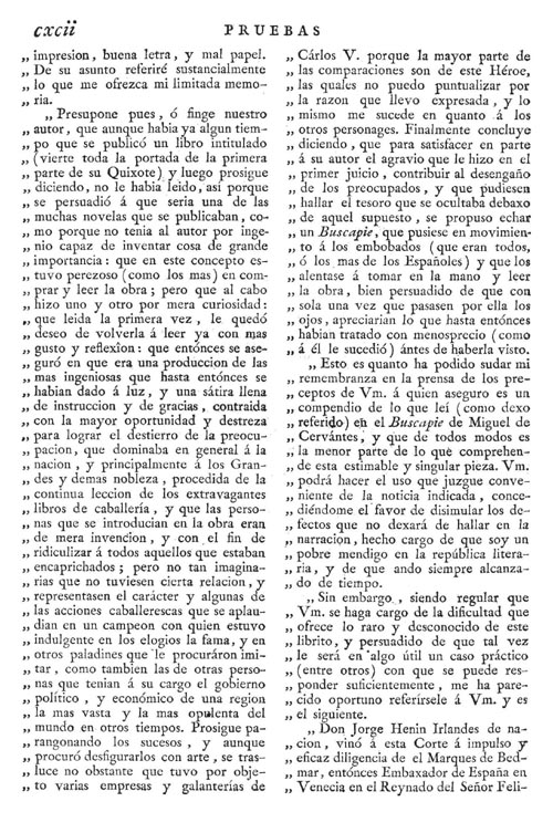 Quijote, RAE, 1780, pág. CXCII