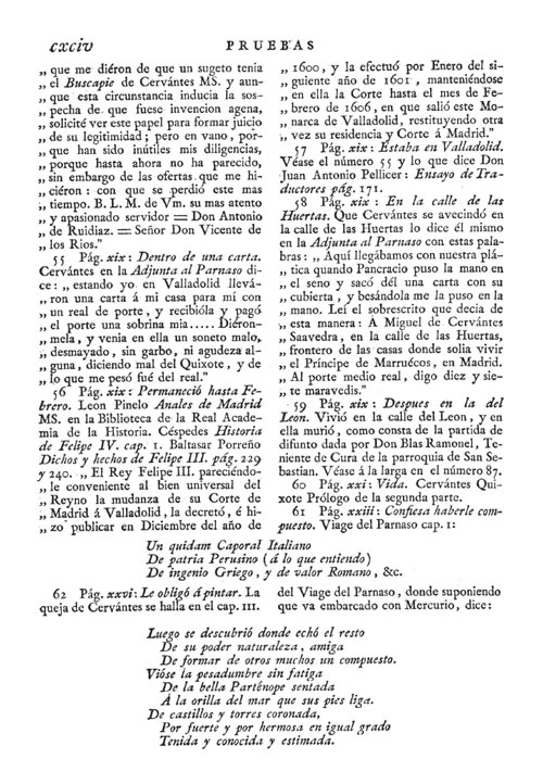 Quijote, RAE, 1780, pág. CXCIV