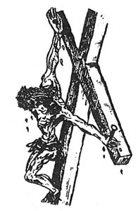 El símbolo originario de Juan de la Cruz: su dibujo de Cristo crucificado |  Biblioteca Virtual Miguel de Cervantes